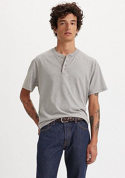 Levi's® Rundhalsshirt SS 4 BUTTON HENLEY mit Knopfleiste günstig online kaufen