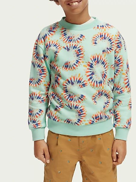 Scotch & Soda Sweatshirt im Relaxed Fit mit „Tie-Dye“-Print günstig online kaufen