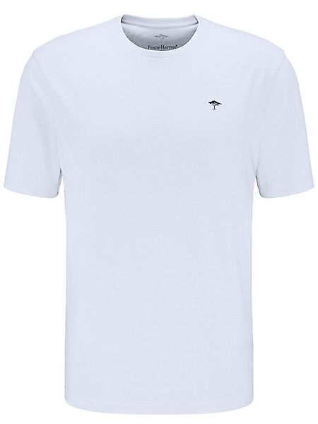 FYNCH-HATTON T-Shirt mit Rundhals und Logo-Stickerei günstig online kaufen