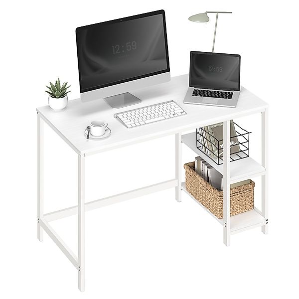 VASAGLE Schreibtisch Computertisch, 120/140cm Bürotisch mit günstig online kaufen