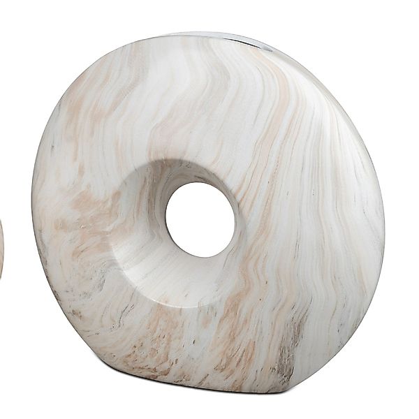 formano Dekovase Marmor, Creme, Motiv: Marmor günstig online kaufen