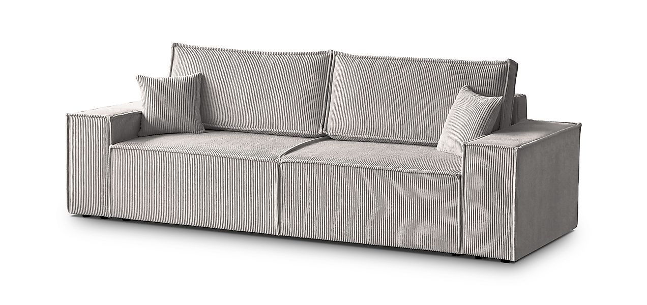 Beautysofa Schlafsofa mit Schlaffunktion und Bettkasten günstig online kaufen