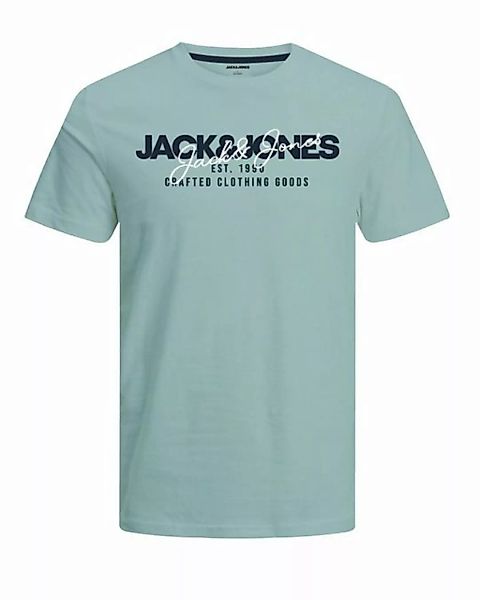 Jack & Jones Herren Rundhals T-Shirt JJALVIS - Regular Fit günstig online kaufen