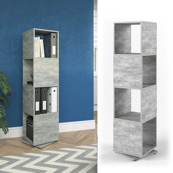 Vicco Drehregal, Beton, 35 x 142 günstig online kaufen