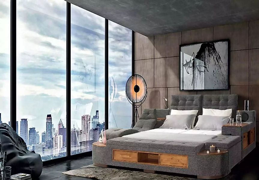 JVmoebel Bett Multifunktion Bett Doppelbetten Modernes Bettgestell Betten 2 günstig online kaufen