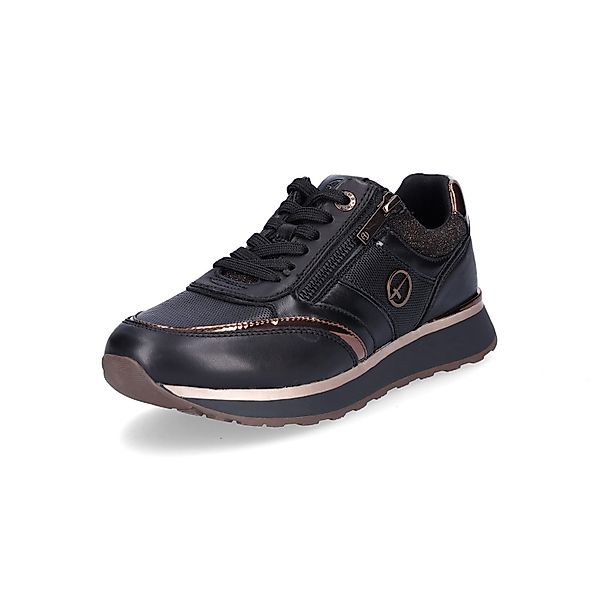 Tamaris Tamaris Damen Sneaker schwarz kupfer günstig online kaufen