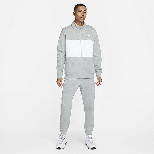Nike Sportswear Sport Essentials Fleece Trainingsanzug L Dk Grey Heather / günstig online kaufen