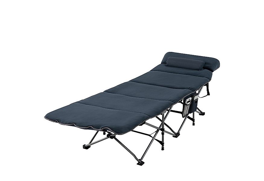 COSTWAY Feldbett Campingbett klappbar, mit Matratze & Kissen günstig online kaufen