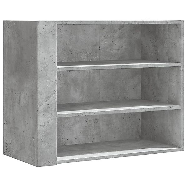 vidaXL Regal Wandregal Betongrau 75x35x60 cm günstig online kaufen