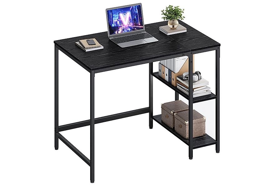 VASAGLE Schreibtisch Computertisch, Tisch, Bürotisch, 100/120/140cm, mit 2 günstig online kaufen