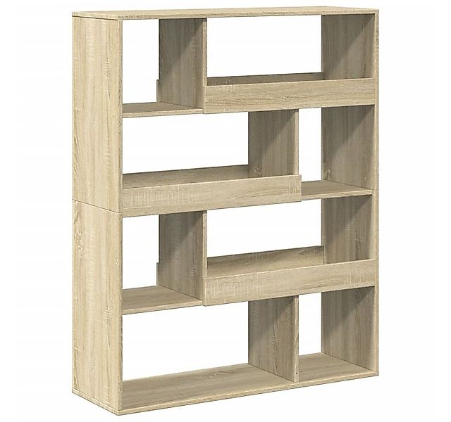 vidaXL Bücherregal Bücherregal Sonoma-Eiche 100x33x125,5 cm Holzwerkstoff, günstig online kaufen