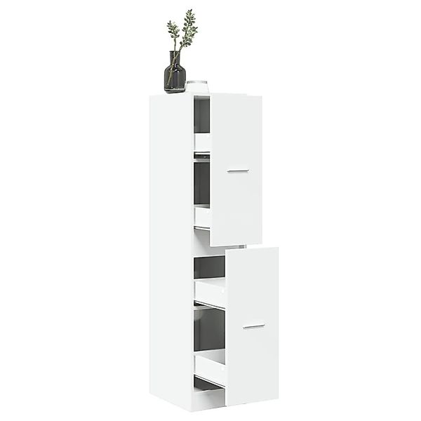 vidaXL Unterschrank Apothekerschrank Weiß 30x41x144,5 cm günstig online kaufen