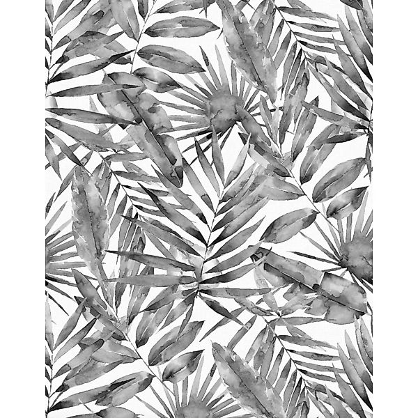 Schöner Wohnen Vliestapete New Delight Floral Weiß-Grau 270 x 212 cm FSC® günstig online kaufen