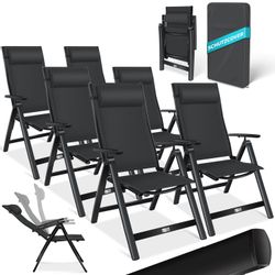 KESSER Gartenstuhl (6 St), Hochlehner mit günstig online kaufen