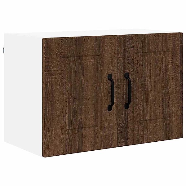vidaXL Küchenwandschrank mit Regal Braun Eichen-Optik 60 x 31 x 40 cm 88527 günstig online kaufen
