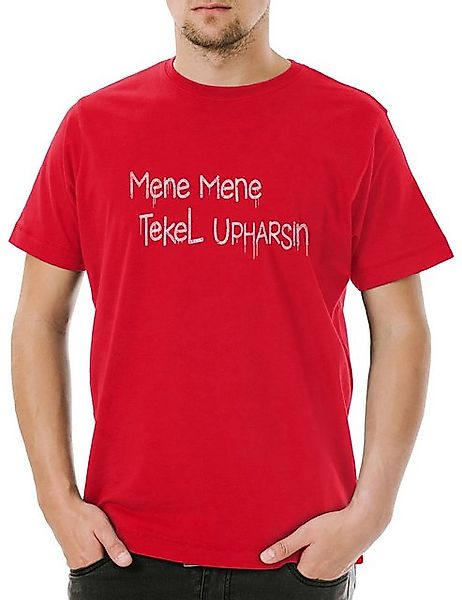 Urban Backwoods Print-Shirt Urban Backwoods Mene Mene Tekel Upharsin Herren günstig online kaufen