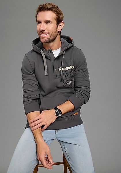 KangaROOS Kapuzensweatshirt mit Kapuze und Kordelzug, mit Kängurutasche, La günstig online kaufen
