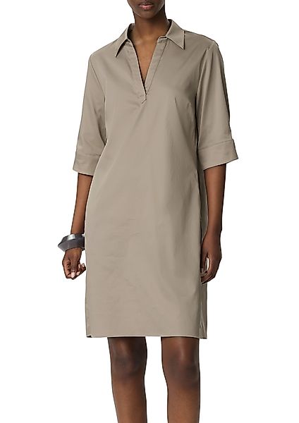 Comma Hemdblusenkleid Sommerkleid mit V-Ausschnitt günstig online kaufen