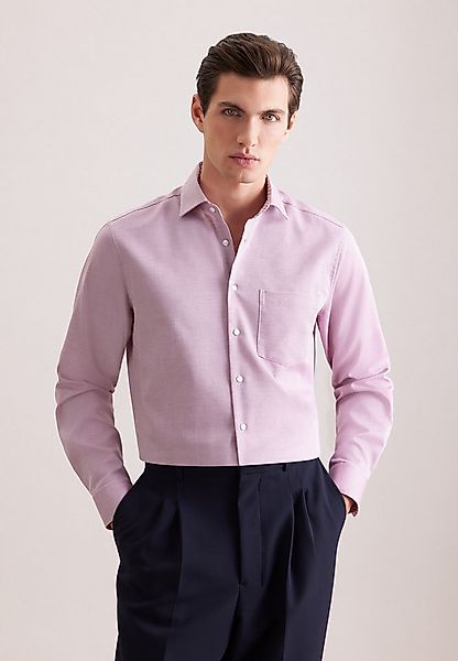 seidensticker Businesshemd Schwarze Rose Regular 1/1 Kentkragen Struktur günstig online kaufen