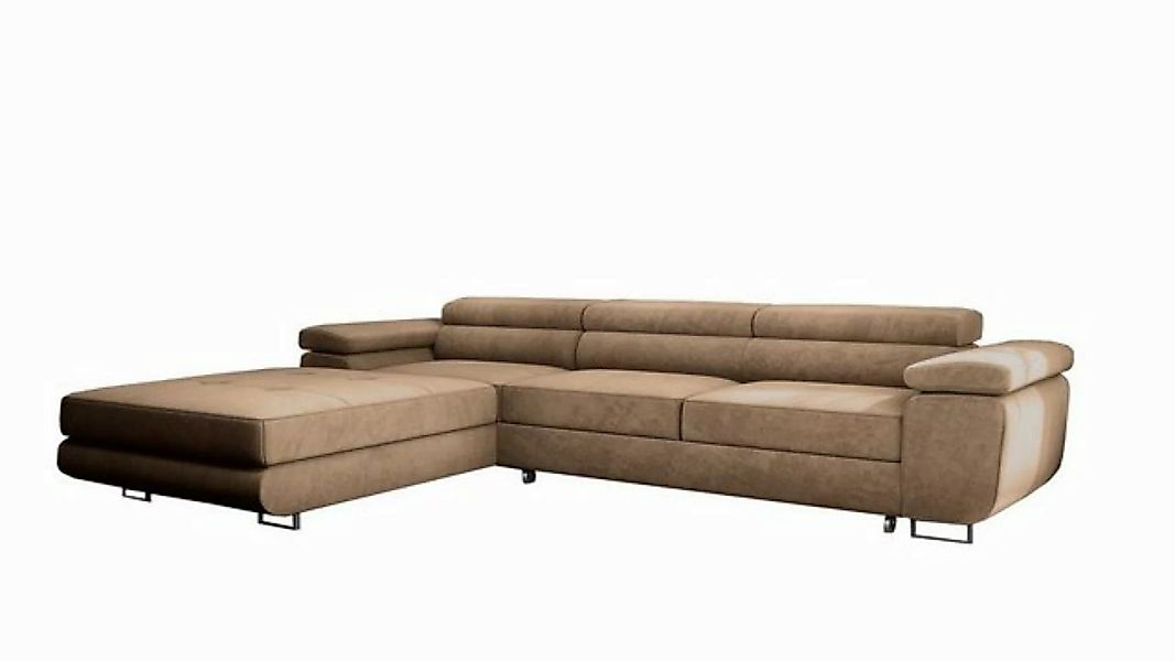 MOEBLO Ecksofa BUZZ TWIN, mit Schlaffunktion, mit Bettkasten Funktionalität günstig online kaufen