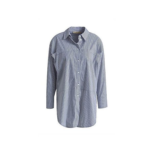 Smith & Soul Langarmbluse Langarmbluse für Damen in blau blau regular fit ( günstig online kaufen