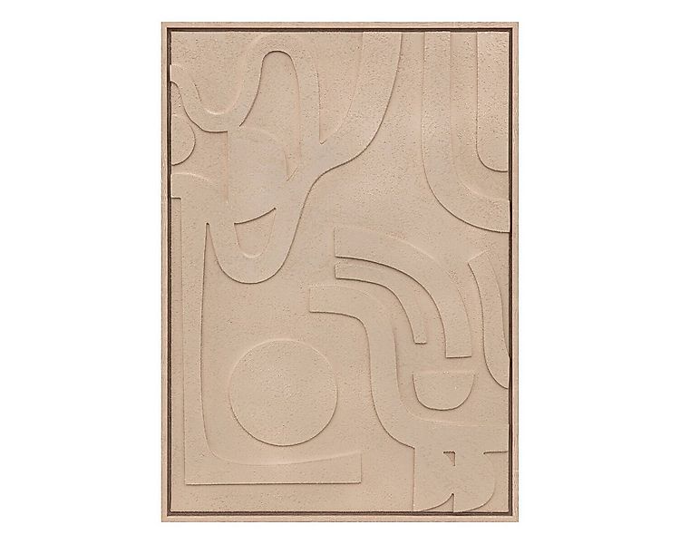 Atmosphera Créateur d'intérieur Wanddekoobjekt 3D-Bild mit Rahmen AZRA, 50 günstig online kaufen