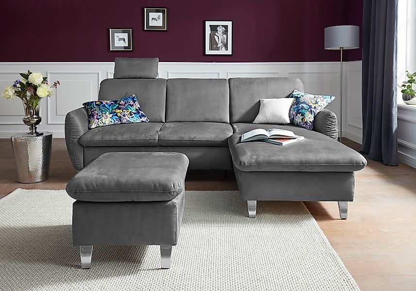 sit&more Ecksofa Daytona L-Form, mit Federkern, günstig online kaufen
