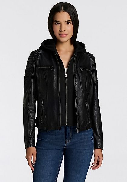 Mauritius Bikerjacke SAMINA 2-in-1-Jacke - mit abnehmbarem Kapuzen-Sweat-Ei günstig online kaufen