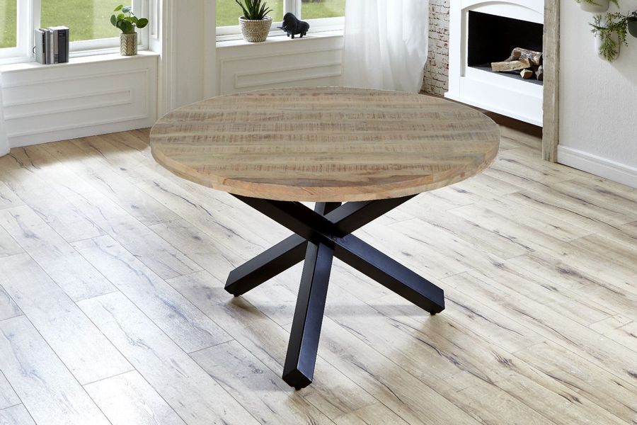 SAM® Esstisch Runi, Mangoholz im Used-Look, günstig online kaufen