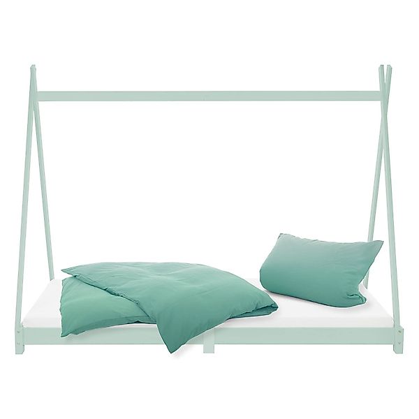 ML-DESIGN Spielbett Hausbett Tipi Zeltbett inkl. günstig online kaufen