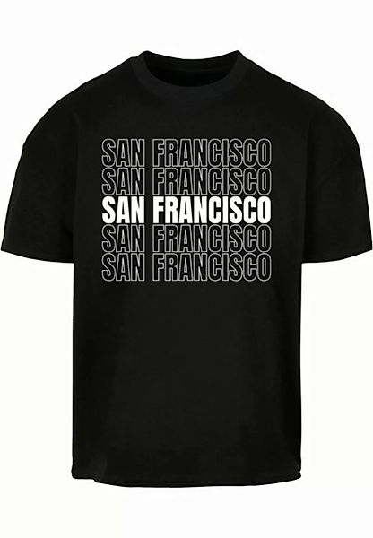 Merchcode T-Shirt Merchcode Herren San Francisco X Ultra Heavy Cotton Box T günstig online kaufen