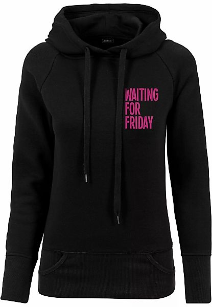 MisterTee Kapuzenpullover "MisterTee Damen Ladies Waiting For Friday Hoody" günstig online kaufen