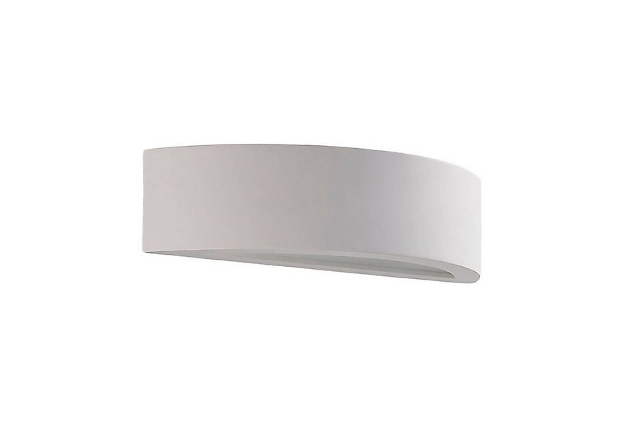 Lindby Wandleuchte Aurel, Gips Weiß IP20, 1 x 5 W LED günstig online kaufen