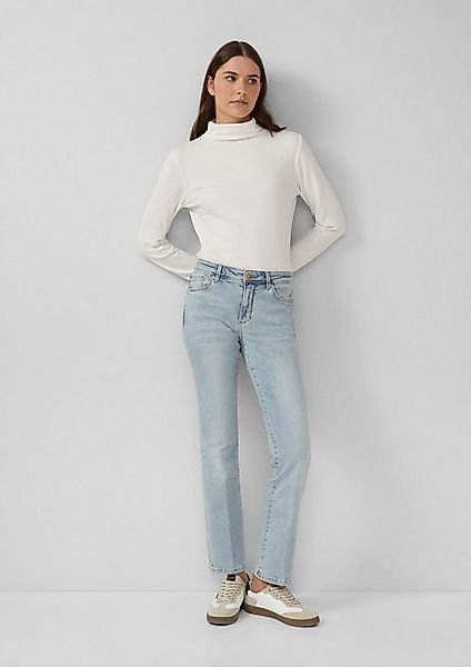 s.Oliver Bootcut-Jeans Jeans-Hose BEVERLY Jeans Beverly / Slim Fit / Mid Ri günstig online kaufen
