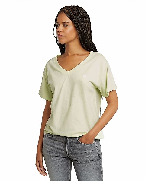 G-STAR T-Shirt "Open V-Neck Relaxed Top" günstig online kaufen