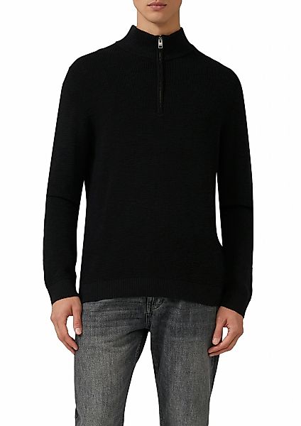 s.Oliver Strickpullover mit Zipper günstig online kaufen