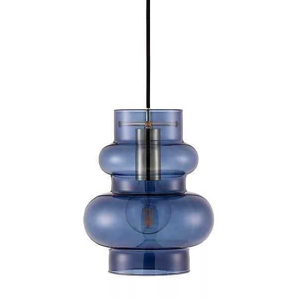Normann Copenhagen - Tivoli Balloon Pendelleuchte L - blau/H 26cm / Ø 21cm/ günstig online kaufen