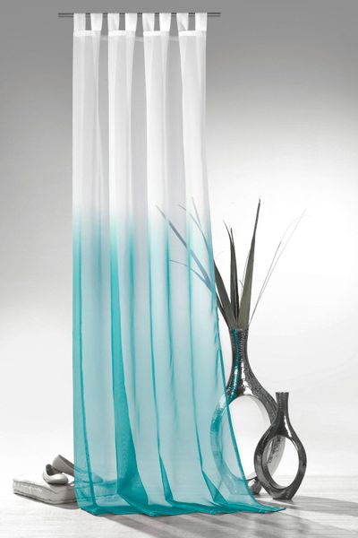 Weckbrodt Vorhang "Maischa" Schlaufen 1 Stk. tlg. Voile, transparent mit Fa günstig online kaufen