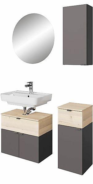 Saphir Badmöbel-Set "Quickset 394" Komplett-Set, 4 Stk. tlg. günstig online kaufen