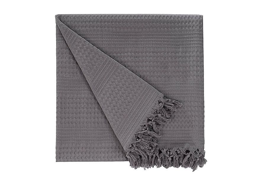 CLASS HOME COLLECTION Bettüberwurf Tagesdecke 220x240 cm Waffeloptik großer günstig online kaufen