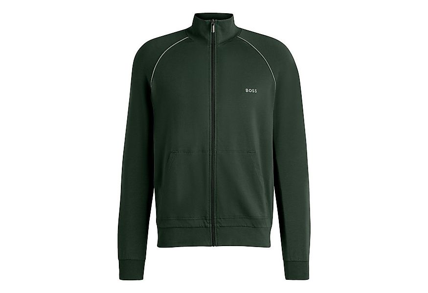 BOSS Sweatjacke Mix&Match Jacket Z mit eingesticktem Markenschriftzug günstig online kaufen