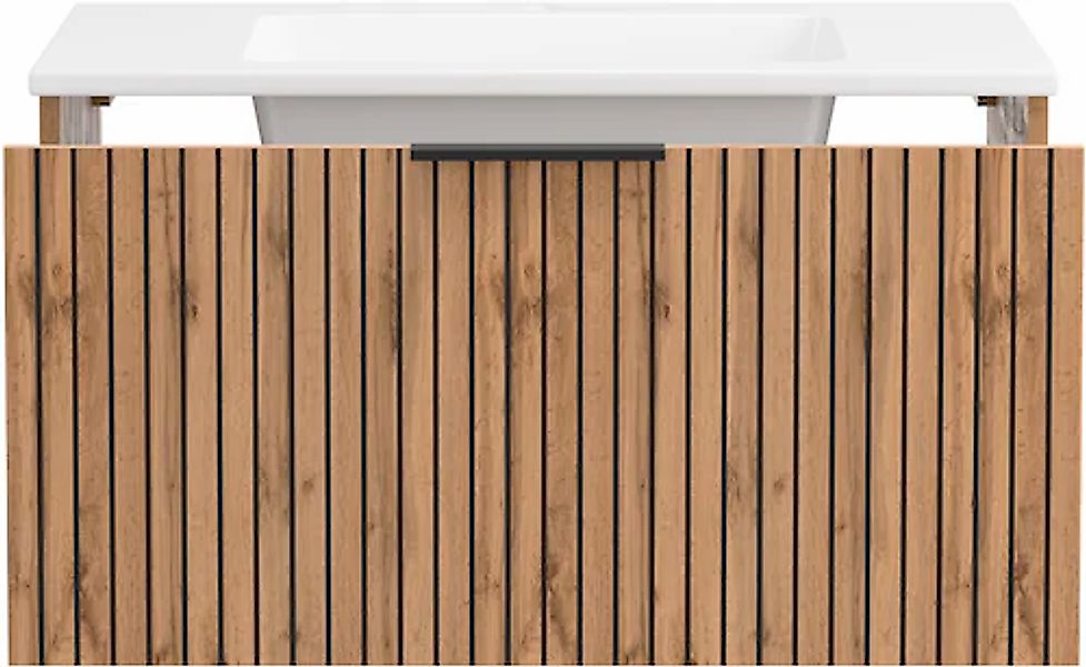 welltime Badmöbel-Set »Welltime, Carlton Waschtisch-Set, 80 oder 120 cm, ge günstig online kaufen