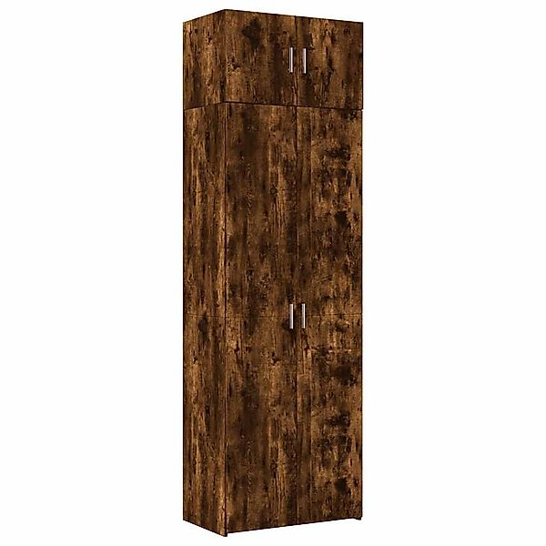 vidaXL Sideboard Hochschrank Räuchereiche 70x42,5x225 cm günstig online kaufen