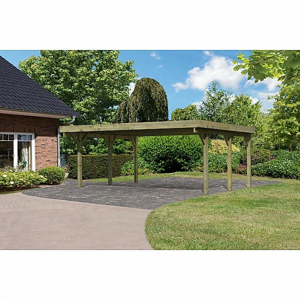 Karibu Carport Classic 1A B/H/T: ca. 598x237x480 cm günstig online kaufen