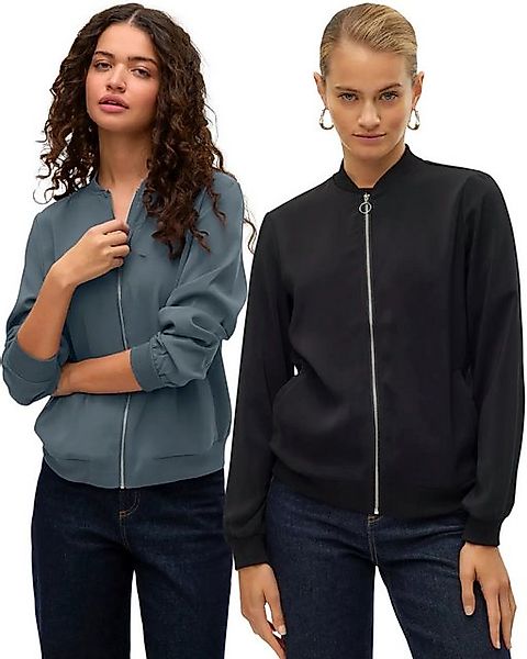 Vero Moda Bomberjacke (Spar Set, 2er Pack) leichte sommerliche Damen Jacke günstig online kaufen