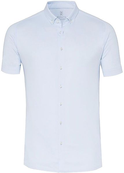 Desoto Hemd Bügelfrei Uni Hellblau 051 - Größe XS günstig online kaufen