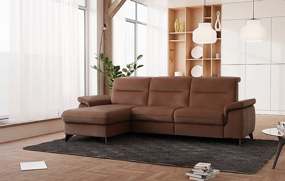 sit&more Ecksofa Astoria L-Form, wahlweise mit motorischer Relaxfunktion günstig online kaufen