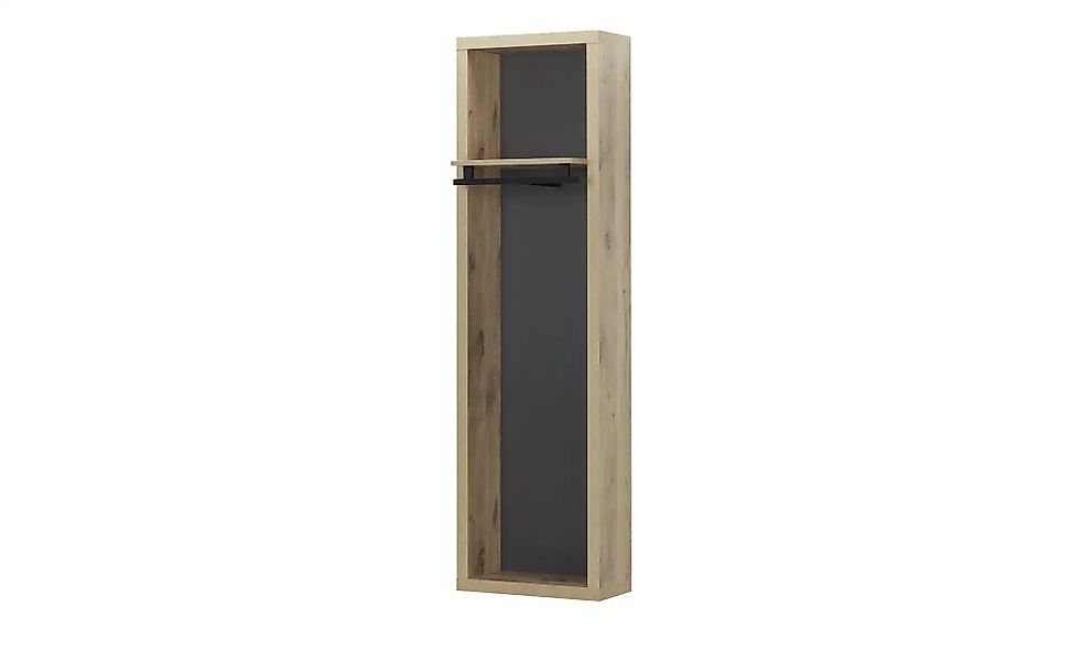 Hängegarderobe  Varone ¦ holzfarben ¦ Maße (cm): B: 51 H: 178 T: 35.0 Schrä günstig online kaufen