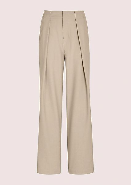 MADELEINE Stoffhose "Bundfaltenhose Jerseyhose mit weitem Bein" günstig online kaufen