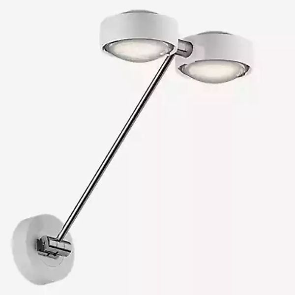 Occhio Sento Parete Doppio 40 Up D Wandleuchte LED, Kopf weiß glänzend/Body günstig online kaufen